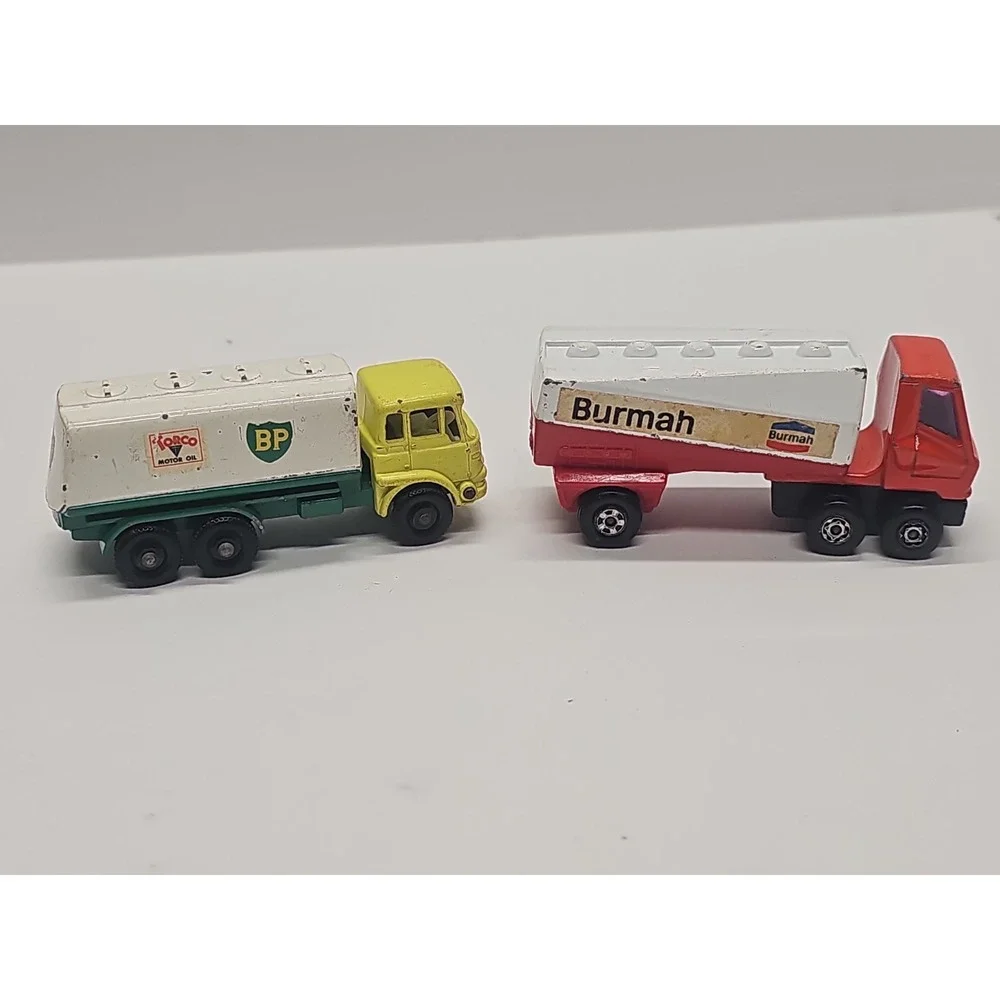 Matchbox Lesney Vintage  Job Lot Crane #30-BP #25-Dump Truck #48 Snow Plow #16